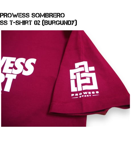 PROWESS SOMBRERO SS T-shirt 02 (Burgundy)