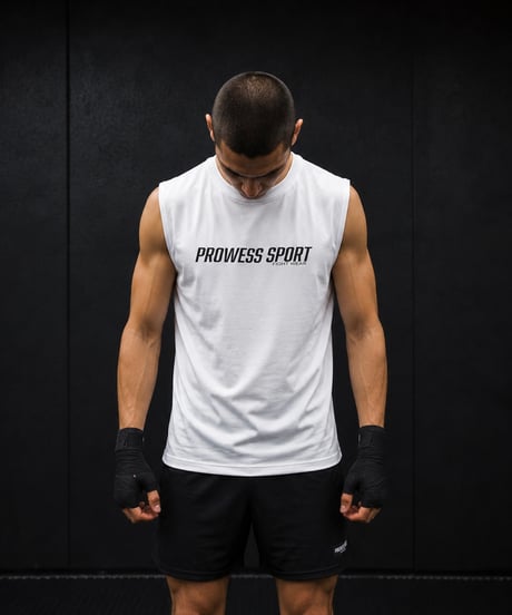 PROWESS SPORT  N-LOGO Sleeveless (White)