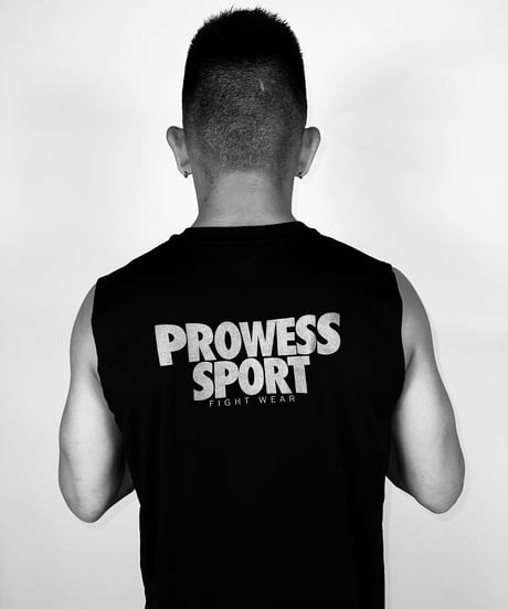 PS BACK BIG LOGO DRY Sleeveless (Black/Silver)