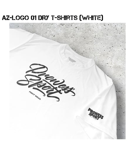 AZ-LOGO 01 DRY T-shirts (White)