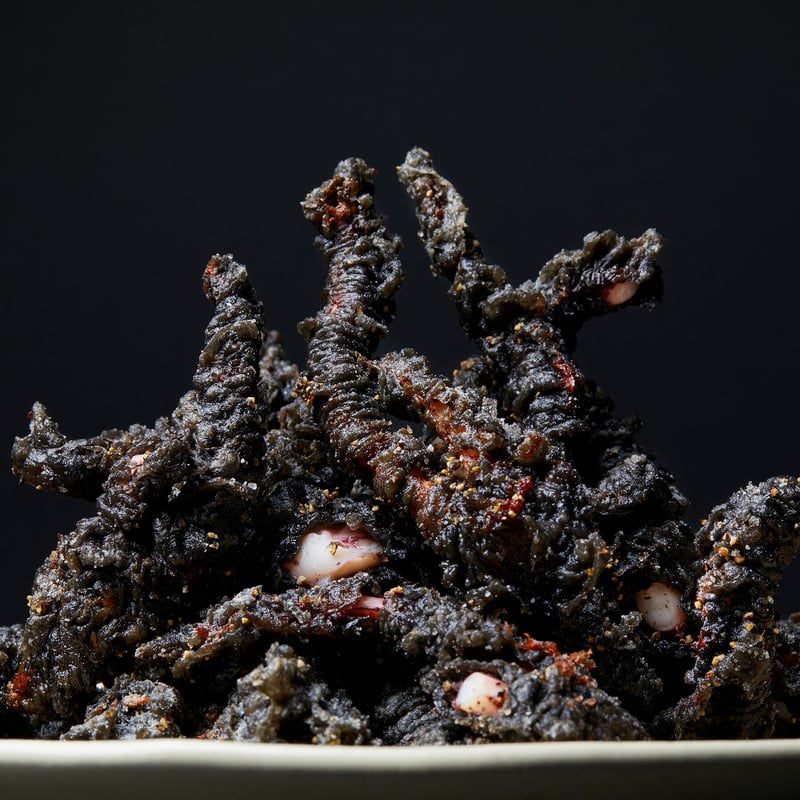 冷凍げそ天ブラック 2袋セット | エンドーのげそ天