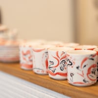 【全国発送】Lin sieii の手描き台湾磁器・一点もの・受注生産・ティーコップ