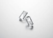 CHAMFER  LONG  EARRING / PIERCE