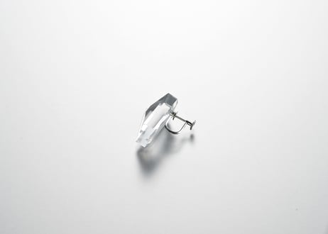 CHAMFER  LONG  EARRING / PIERCE