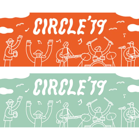 CIRCLE'19 手ぬぐい