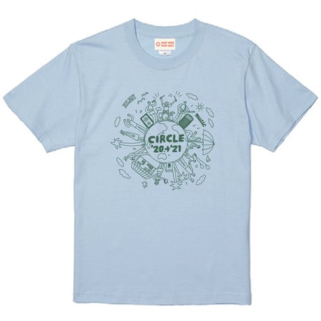 CIRCLE'20→'21 T-Shirts  【ライトブルー】