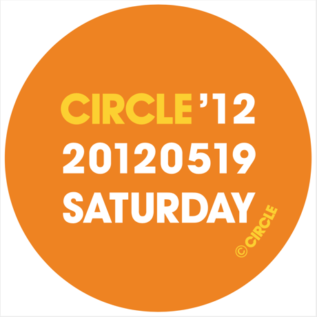 CIRCLE'12 オフィシャル缶バッジ・セット