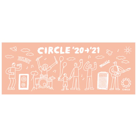 CIRCLE'20→'21 手ぬぐい