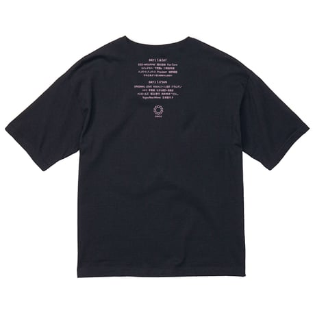 CIRCLE'20 T-Shirts (ビッグシルエットポケット付)   【ブラック】