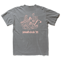 small circle '25 Tシャツ【グレー】