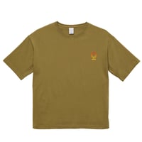 ENJOY! CIRCLE Tシャツ 【サンドカーキ】