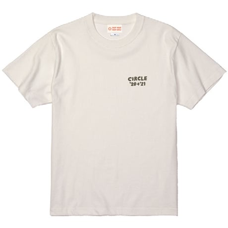 CIRCLE'20→'21 T-Shirts  【バニラホワイト】