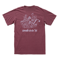 small circle '25 Tシャツ【ベリー】