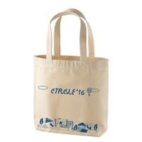 CIRCLE'16 オフィシャル トートバッグ ナチュラル (内ポケット付き)