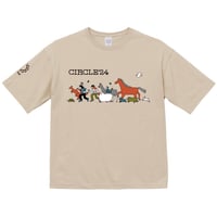 CIRCLE'24 Tシャツ【サンドベージュ】