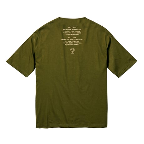 CIRCLE'20 T-Shirts (ビッグシルエットポケット付)【シティグリーン】