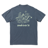 small circle '25 Tシャツ【ブルージーン】