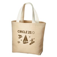 CIRCLE'25 ジュートコットントート