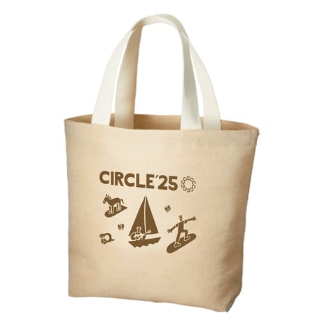 CIRCLE'25 ジュートコットントート