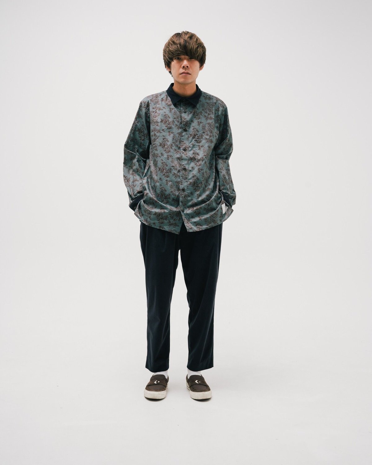 予約商品] EFFECTEN(エフェクテン) Paul field flower shirt...