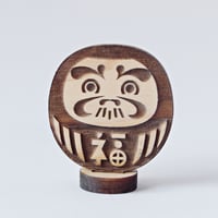 木製だるま（熊野のヒノキ製）