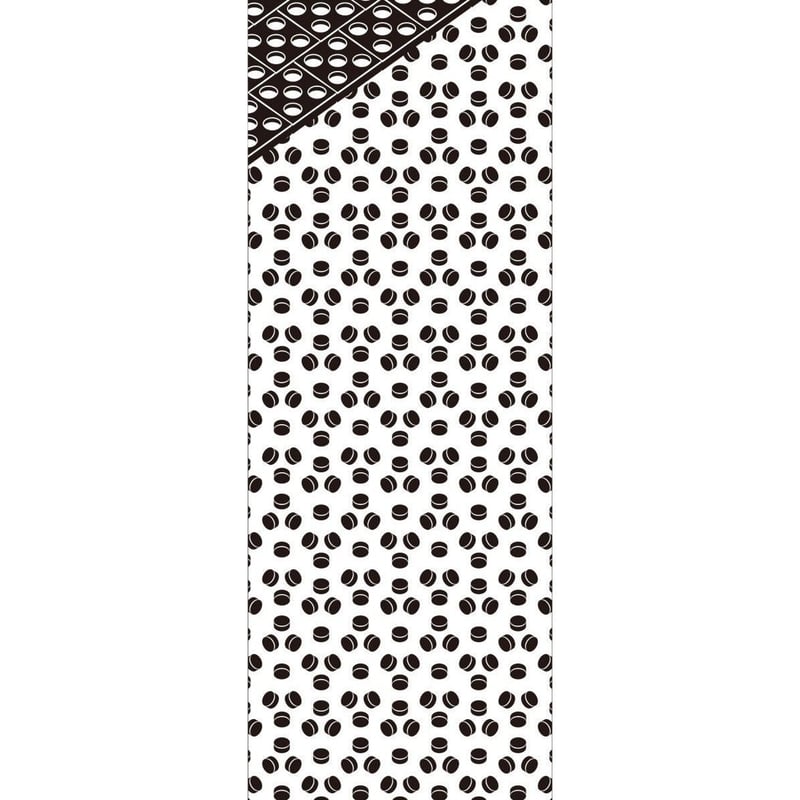 那智黒石（なちぐろいし）手ぬぐい〜熊野の黒 散らし那智黒石〜 | salt