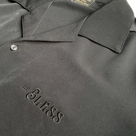 OPEN COLLOR SHIRT (BLACK)