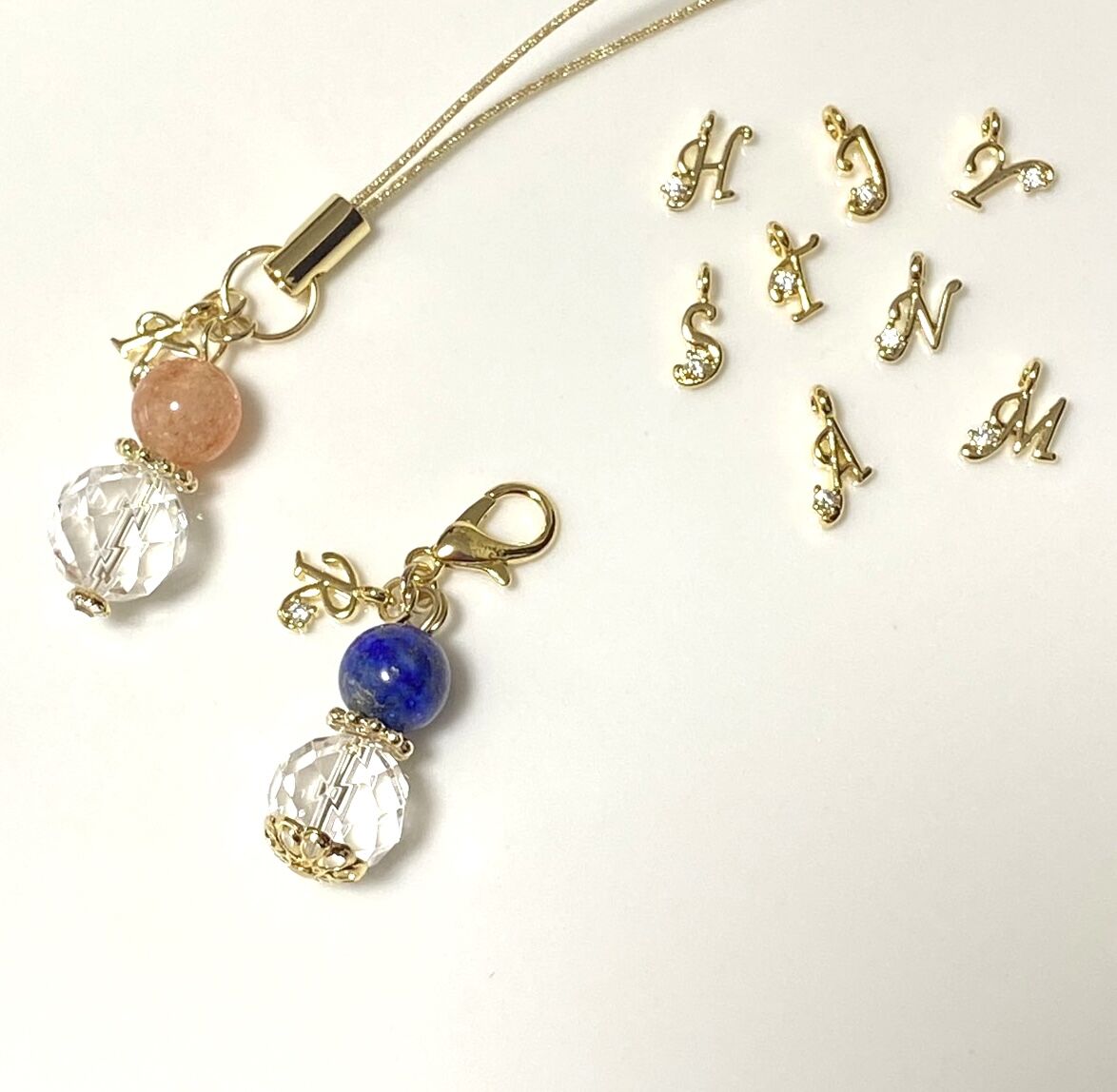 選べるGift】春光☆天然石チャーム 選べるGift】春光☆天然石チャーム