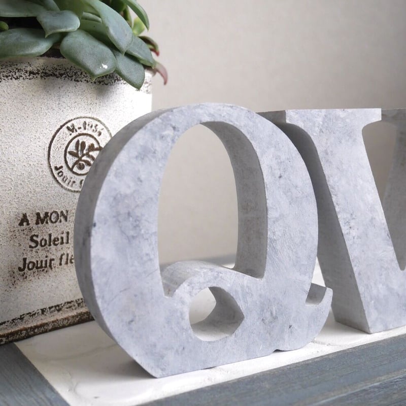 [miyu様確認用]アルファベット　オブジェ miyu様確認用]アルファベット オブジェ