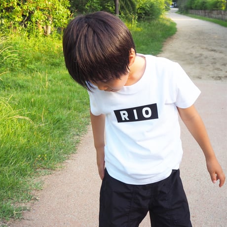【名入れ＊ブロックTシャツ＆ロンパース】ベビー・キッズ・レディース・メンズ