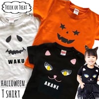 【名入れ＊ハロウィンＴシャツ＆ロンパース】ベビー・キッズ・レディース・メンズ