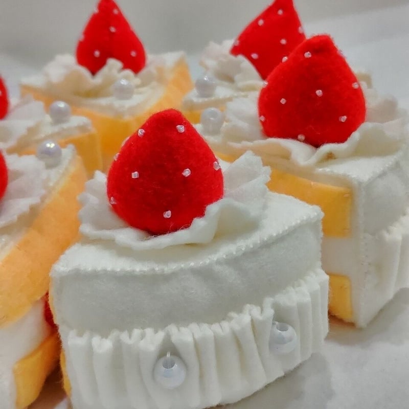 coccページ＊フェルトケーキ coccページ＊フェルトケーキ フェルトスイーツコレクション