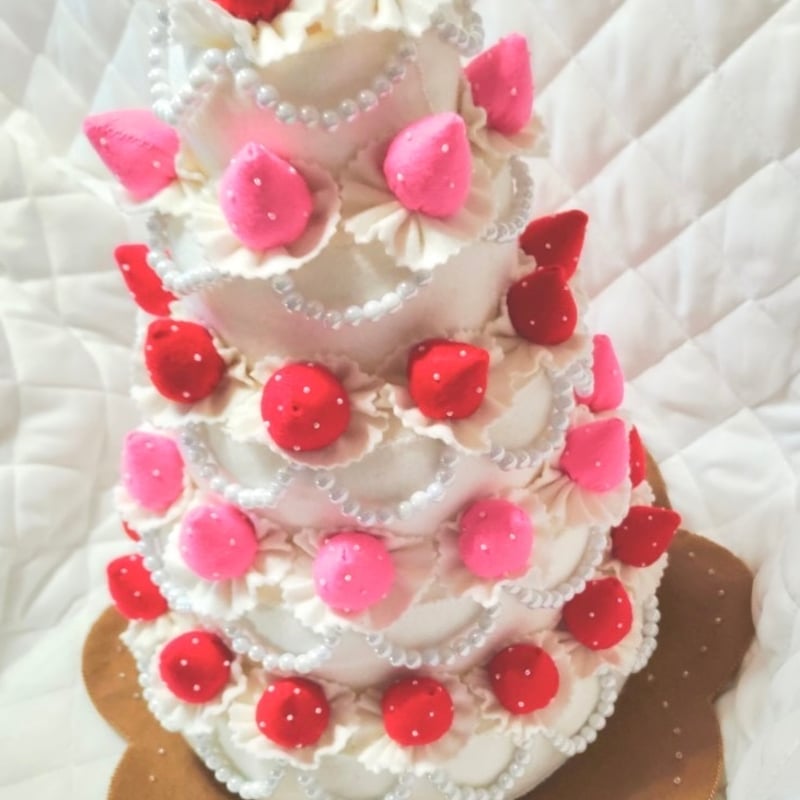 選べる45色＊いちごのデコレーションケーキ（特大）】 | ROSE