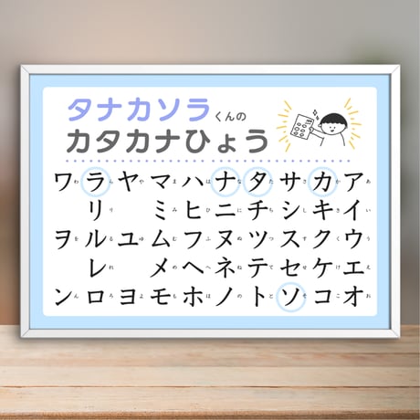 【知育ポスター3枚セット / ひらがな・カタカナ・小1漢字】A4サイズ / データ