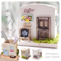 【ミニチュア＊木製ペンスタンド】