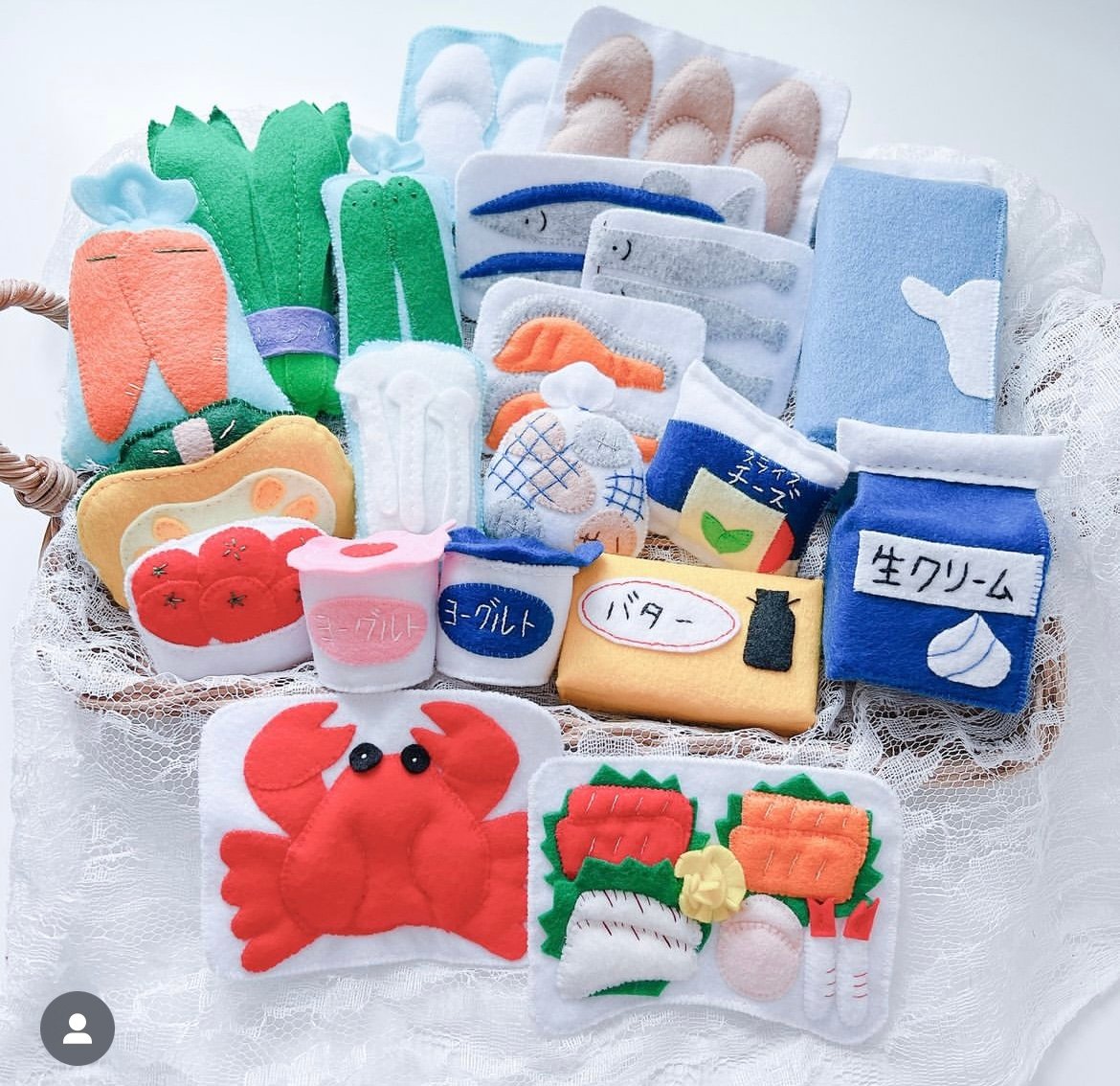 38 フェルトままごと　スーパーマーケット　オーダーページ 38 フェルトままごと スーパーマーケット オーダーページ