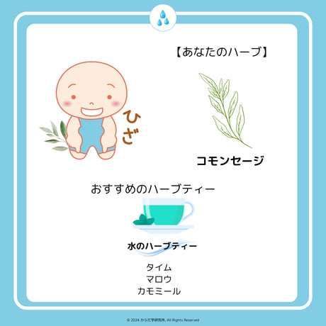 エレメントハーブティー（水）