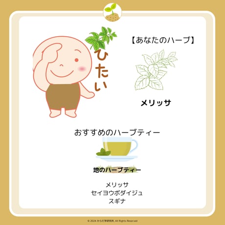 エレメントハーブティー（地）