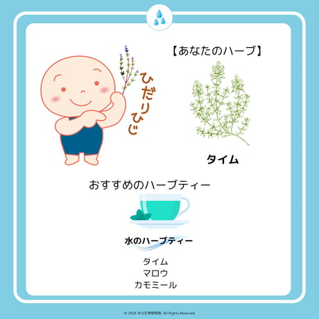 エレメントハーブティー（水）