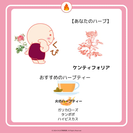 エレメントハーブティー（火）