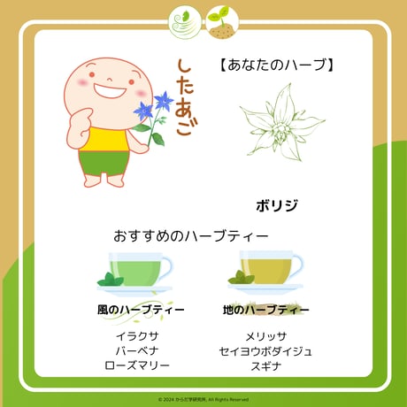 エレメントハーブティー（地）