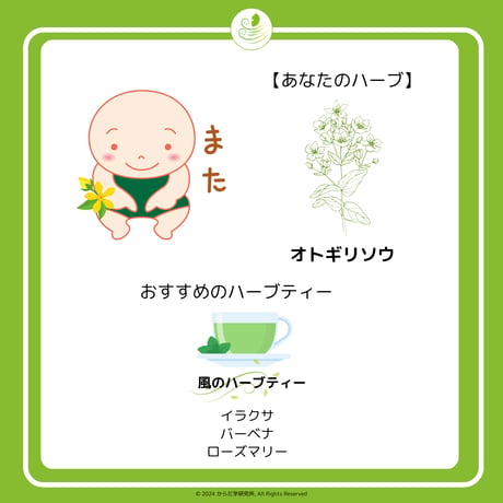 エレメントハーブティー（風）