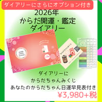からだ開運・鑑定ダイアリー  (運気カード・からだちゃんみくじ付き）