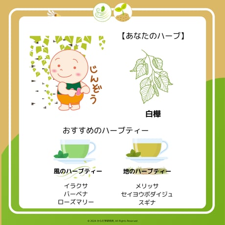 エレメントハーブティー（風）