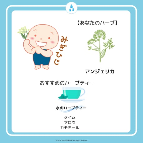 エレメントハーブティー（水）