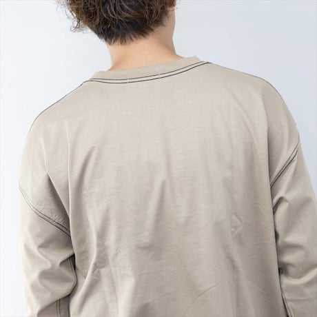 大人気 長袖ラインヘビーウェイトTシャツ
