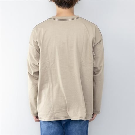 大人気 長袖ラインヘビーウェイトTシャツ