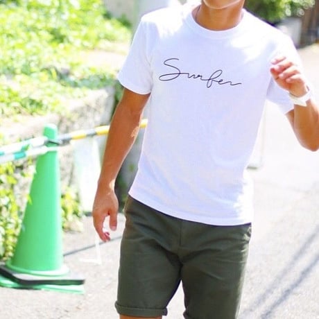 Surf T(半袖)  [ホワイト]