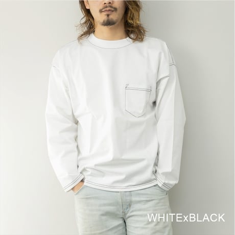 大人気 長袖ラインヘビーウェイトTシャツ
