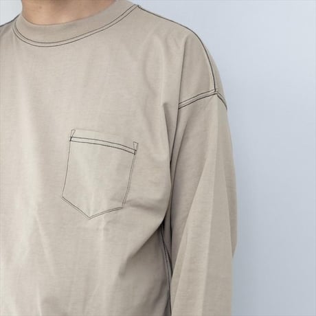 大人気 長袖ラインヘビーウェイトTシャツ